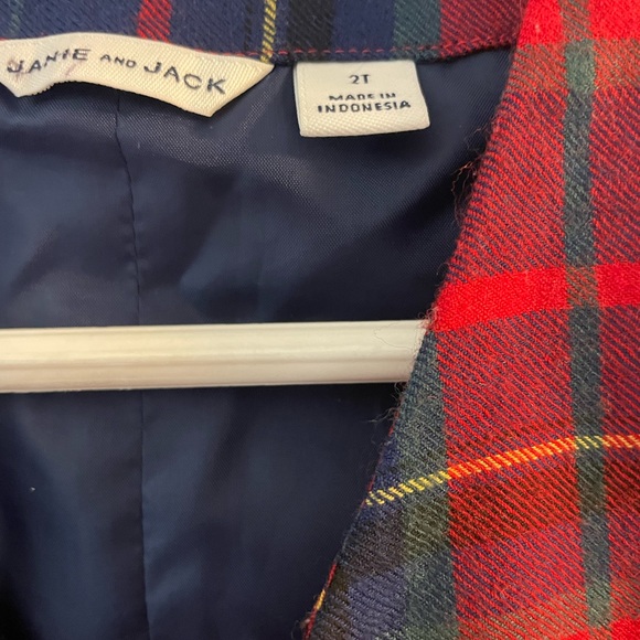 Janie & Jack 2T Holiday Vest - Picture 3 of 3